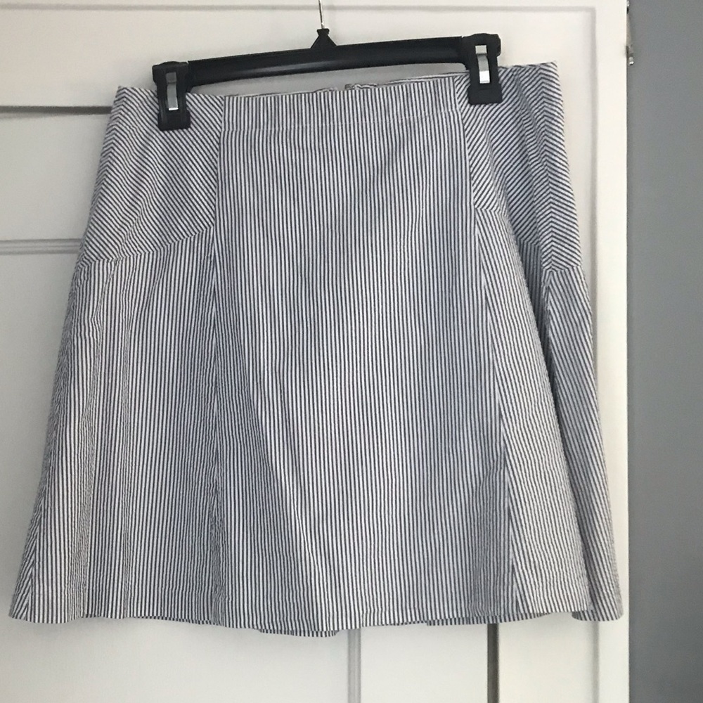 Seer Sucker Bell Skirt